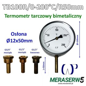 TB100R 0-200 R50mm 